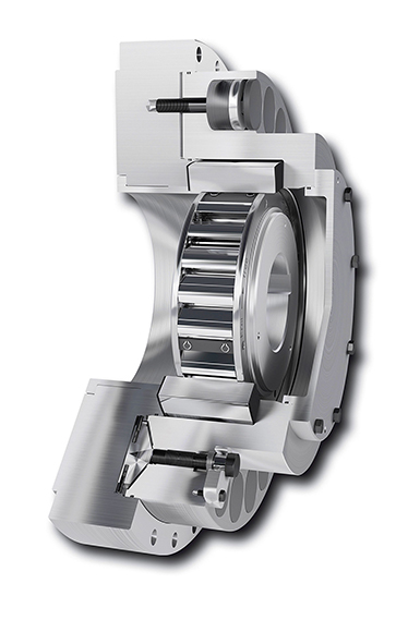integrated freewheel of the RINGSPANN FXRU series Anbaufreilauf der RINGSPANN-Baureihe FXRU
