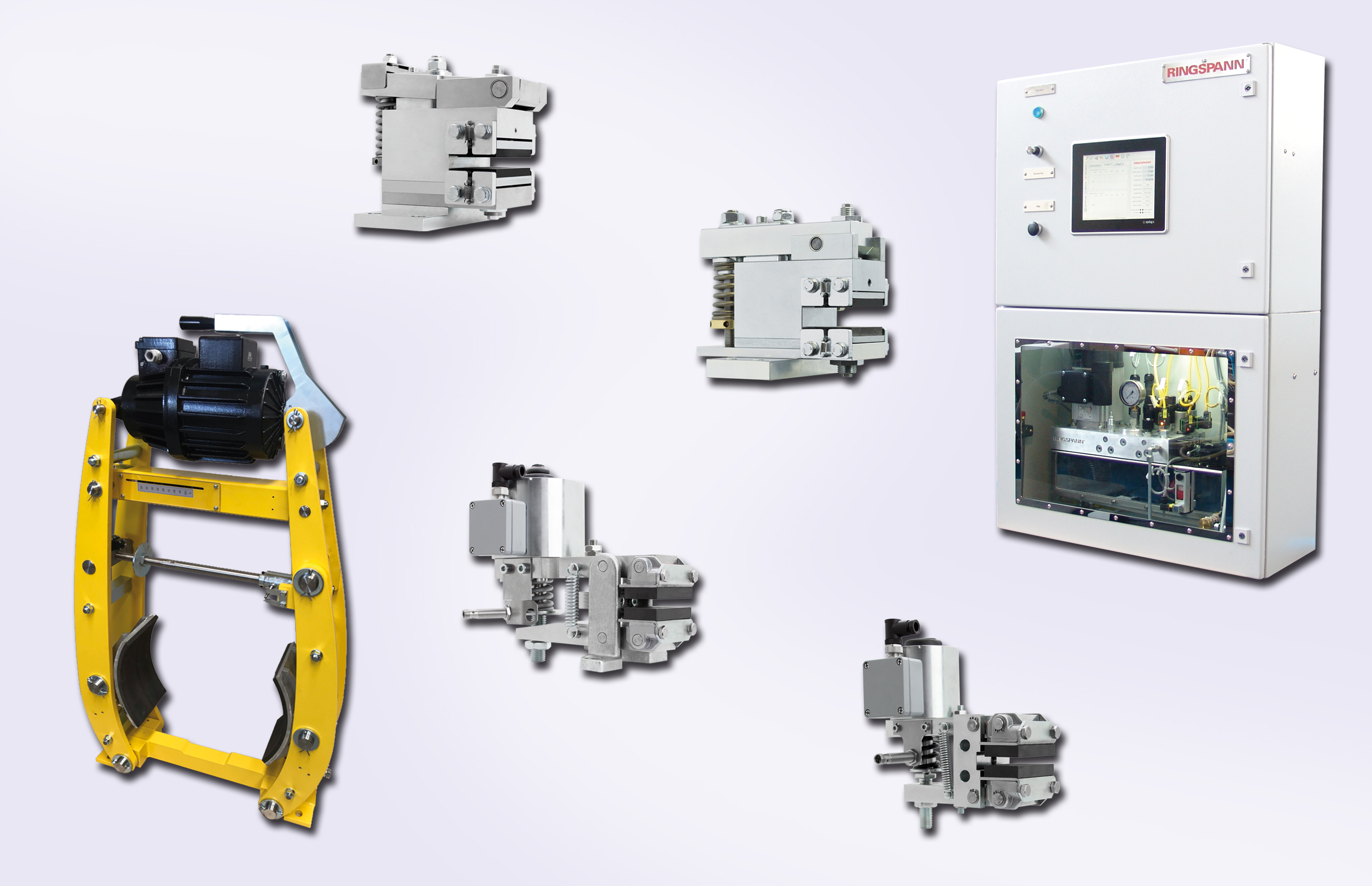 Selection from the RINGSPANN brake range Selection from the RINGSPANN brake range