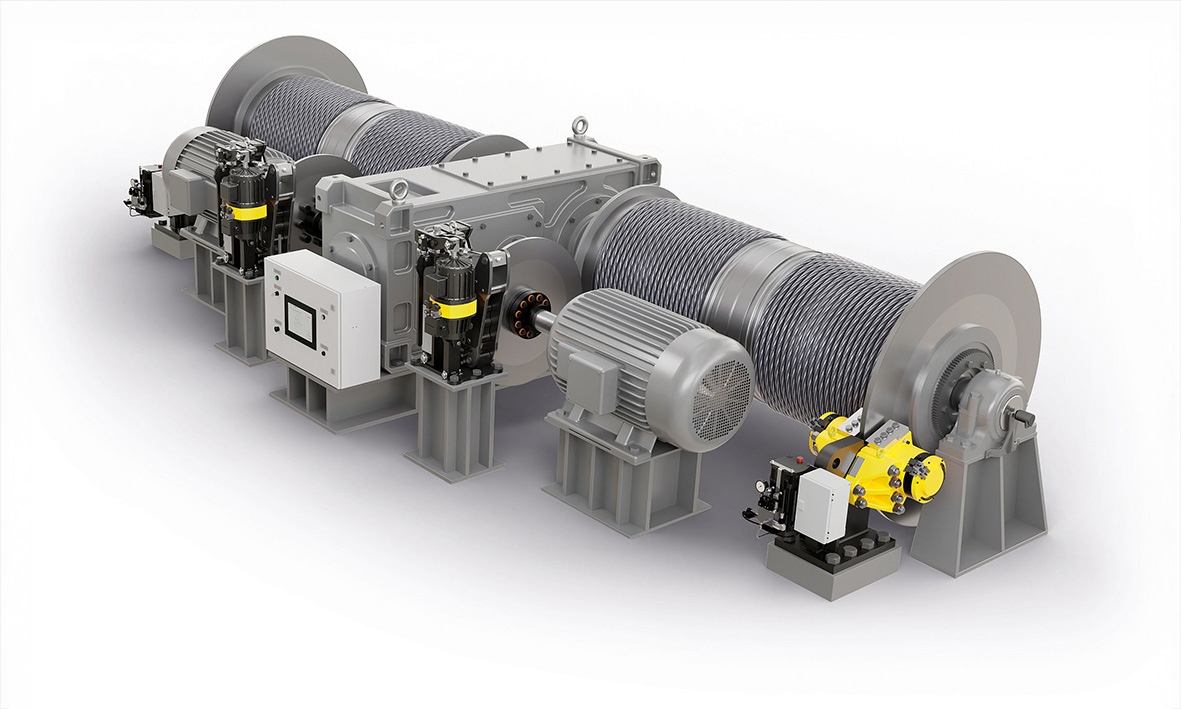 Technology solutions for hoists & trolleys of harbour cranes Technology solutions for hoists & trolleys of harbour cranes